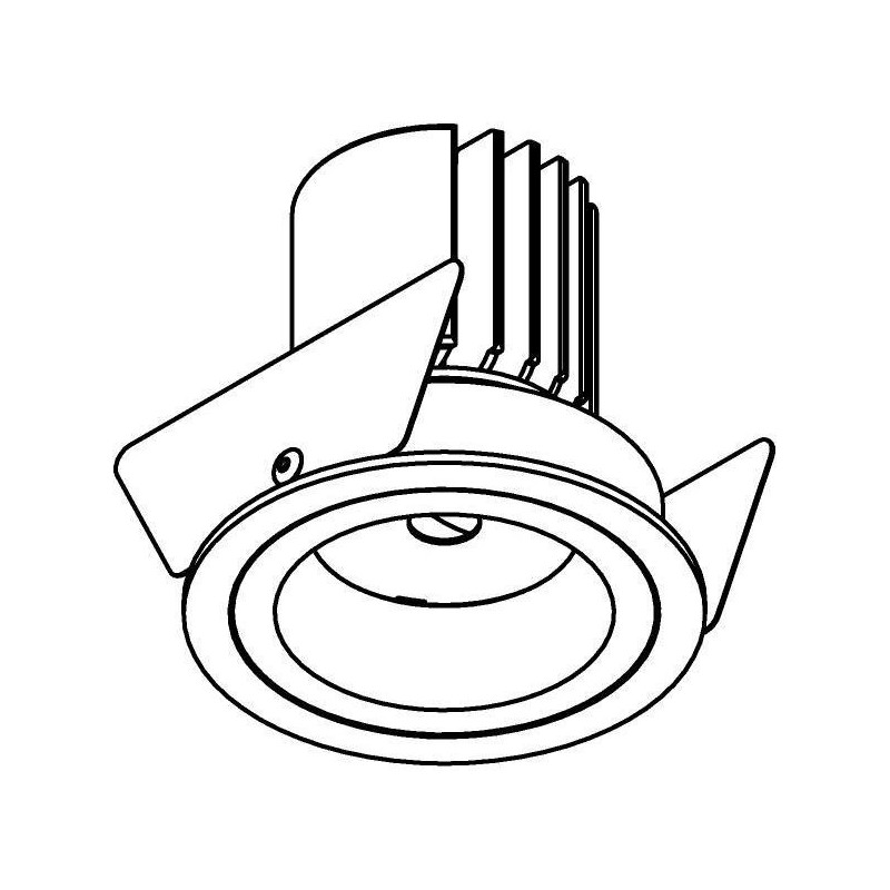 PSM Lighting Nora Dc Dc.1200.10028 Inbouwspot