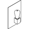 PSM Lighting Ontario 5111.S Wall Lamp