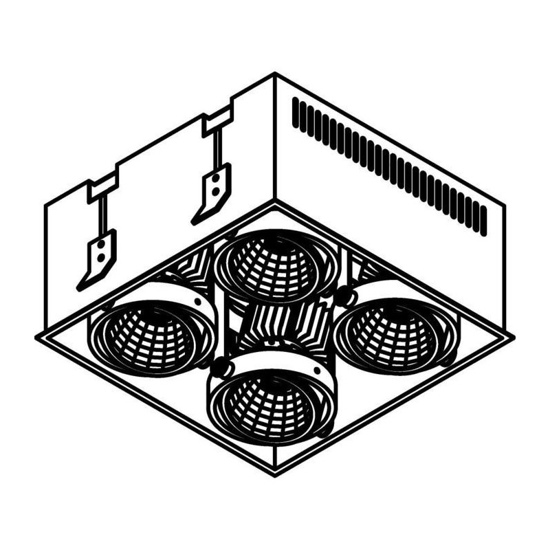 PSM Lighting Spinner Xtm 1974.Ip20 Inbouwspot