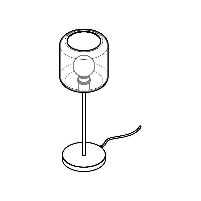 PSM Lighting Manon 1562.N.E27 Tafellamp