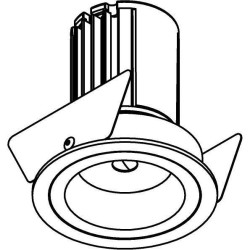 PSM Lighting Nora Ac Ac.700.10028 Recessed Spot
