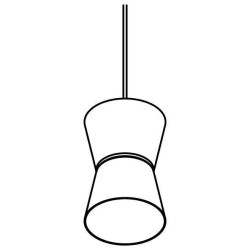 PSM Lighting Shake 5537.E27.Led Suspension Lamp