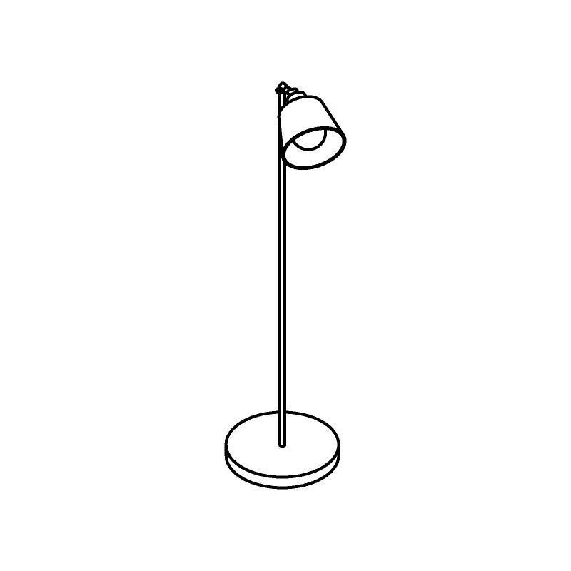 PSM Lighting Shake 5563.E27 Staanlamp
