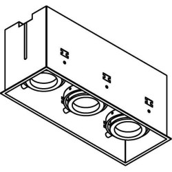 PSM Lighting Spinner X Ds 1883Ds.Es50 Recessed Spot