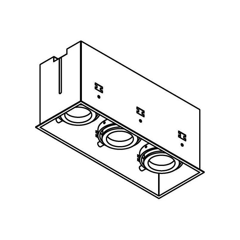 PSM Lighting Spinner X Ds 1883Ds.Es50 Inbouwspot