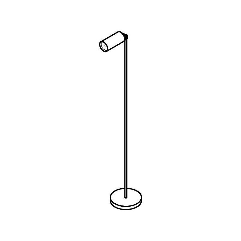 PSM Lighting Alfrood 1349 Staanlamp