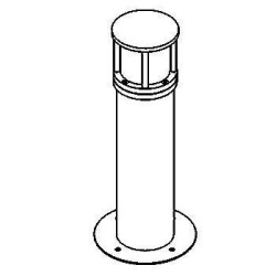 PSM Lighting Avenue T498.400 Garden Pole