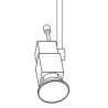 PSM Lighting Hi Capri Hi.7130 Ceiling Lamp / Wall Lamp