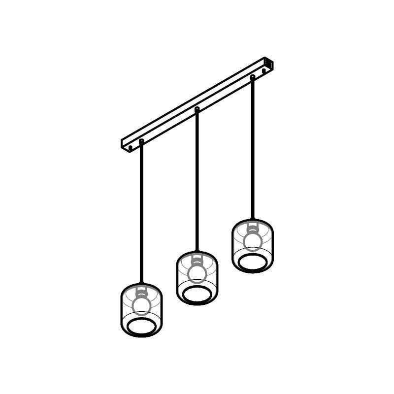 PSM Lighting Manon 5130.3N Hanglamp