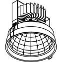 PSM Lighting Koza X - Inca Xtm 1767.2000.Ip20 Inbouwspot