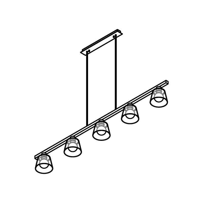 PSM Lighting Shake 5583.E27 Hanglamp
