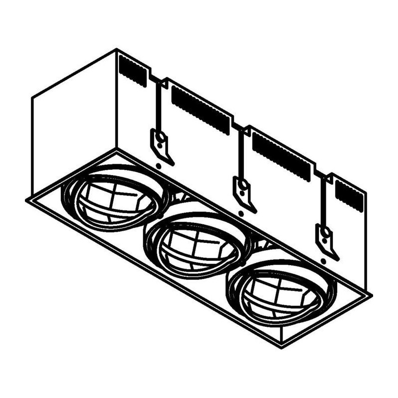 PSM Lighting Spinner Xtm 4073.Ip20 Inbouwspot