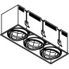 PSM Lighting Spinner Xtm 4073.Ip20 Recessed Spot