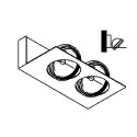 PSM Lighting Bridge 1799 Wandlamp