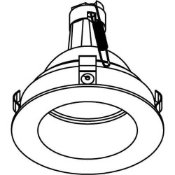 PSM Lighting Equal Click System E-Clickdwn.Dicro Recessed Spot