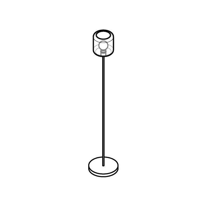 PSM Lighting Manon 1590.N.E27 Staanlamp
