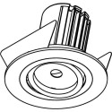 PSM Lighting Nora Ac Ac.700.10011 Inbouwspot