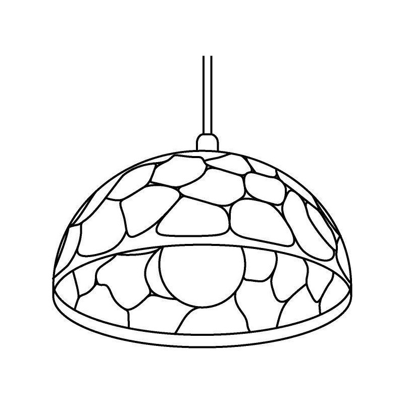 PSM Lighting Rocky 1397 Hanglamp
