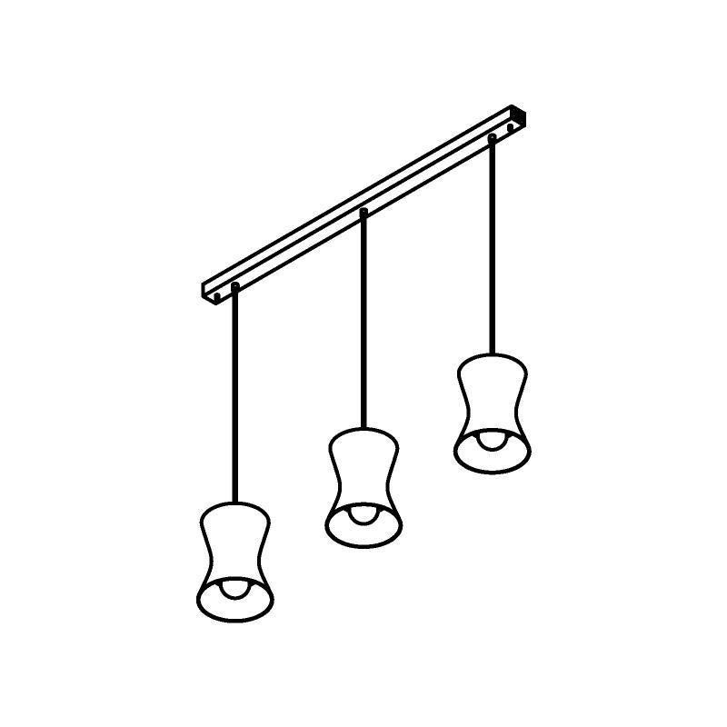 PSM Lighting Clara 3416.3 Hanglamp
