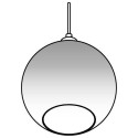 PSM Lighting Moby Sh 4950.C.E27.Sh Hanglamp