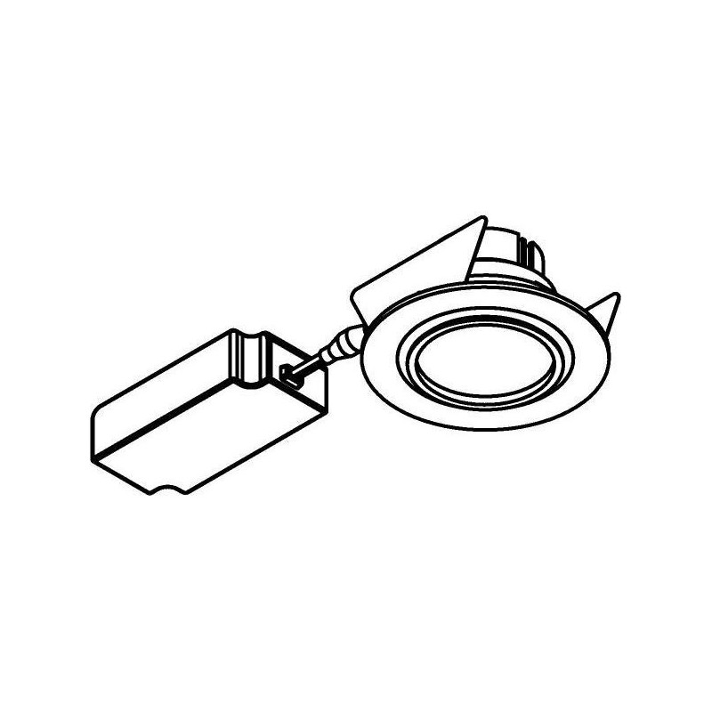 PSM Lighting Nova 444.10023 Inbouwspot