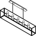 PSM Lighting Tavolo 5103.5.Sc Hanglamp