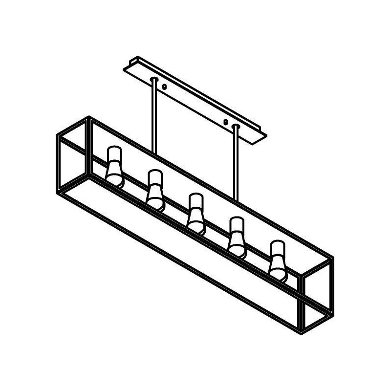 PSM Lighting Tavolo 5103.5.Sc Hanglamp