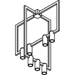 PSM Lighting Thindr 1757.Cen.7 Ceiling Lamp