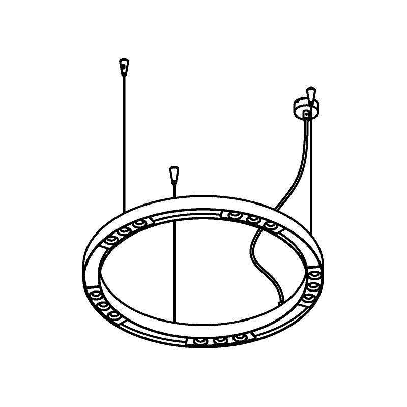 PSM Lighting Hula Hoop 2111 Hanglamp