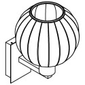 PSM Lighting Noella 4590.U.SH Wandlamp