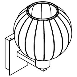 PSM Lighting Noella 4590.U.SH Wall lamp