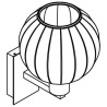 PSM Lighting Noella 4590.U.SH Wall lamp