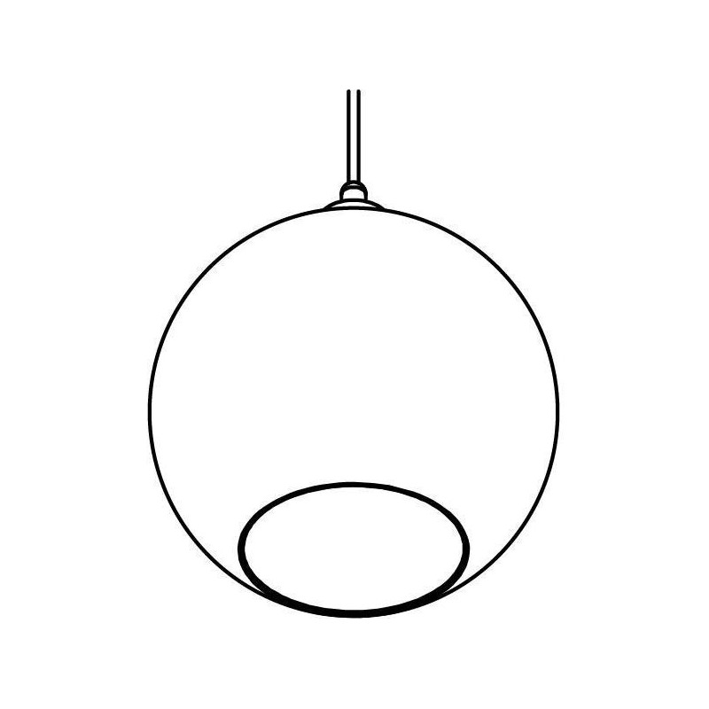 PSM Lighting Moby Sh 5068.C.E27.Sh Hanglamp