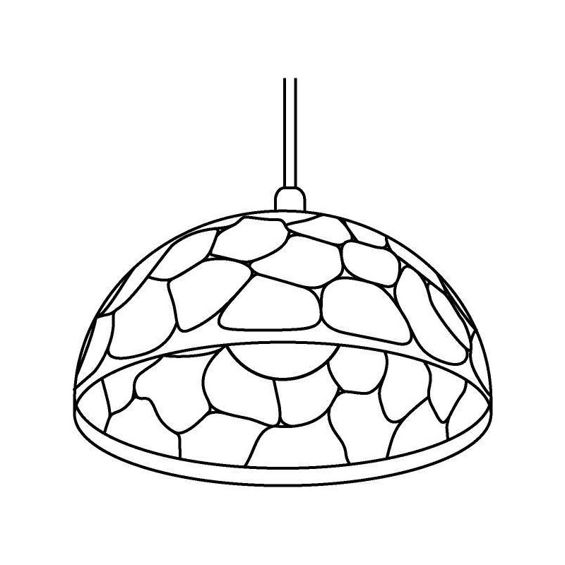 PSM Lighting Rocky 1422 Hanglamp