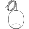 PSM Lighting Moby Deco 5043.E.E27 Suspension Lamp
