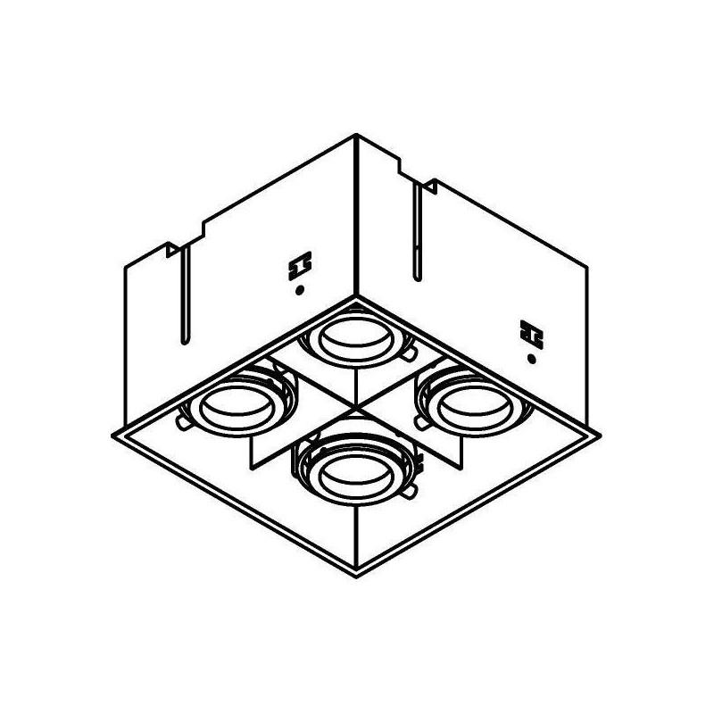 PSM Lighting Spinner X Ds 1889Ds.Es50 Inbouwspot