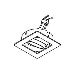 PSM Lighting Square Click System Casanka.Dicro Recessed Spot