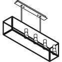 PSM Lighting Tavolo 5100.4.Xlc Hanglamp