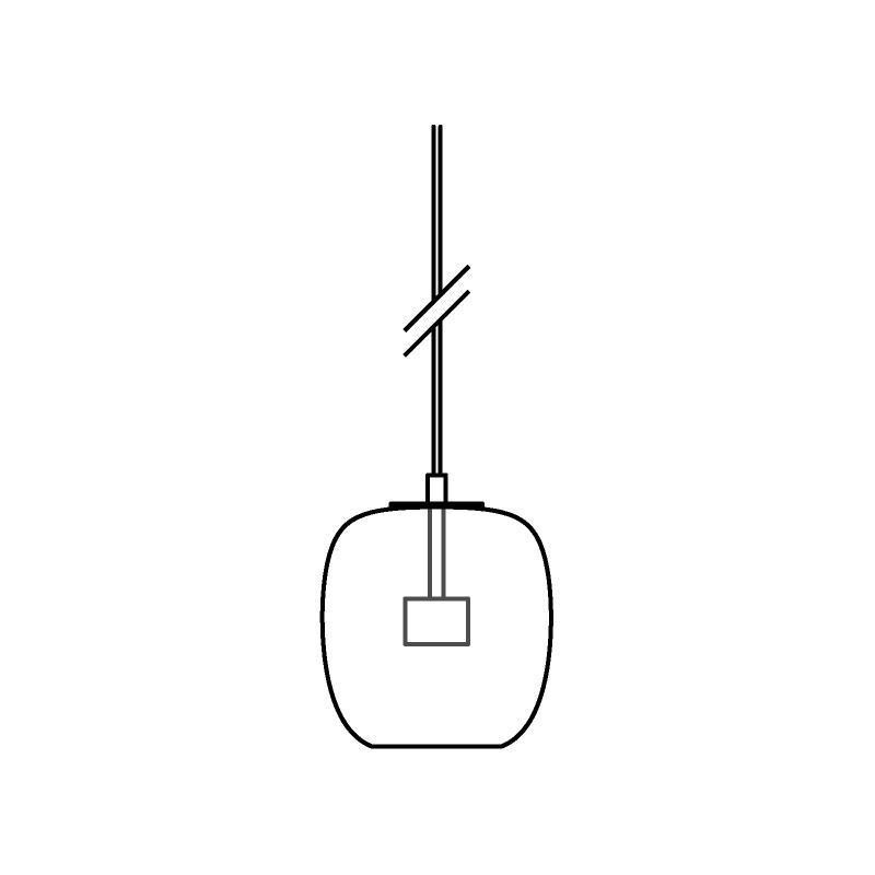 PSM Lighting Moby Deco 3992.E.XTM.TR.16 Hanglamp