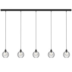 PSM Lighting Noella 4574.U.E27.SH.TR.1M Hanglamp