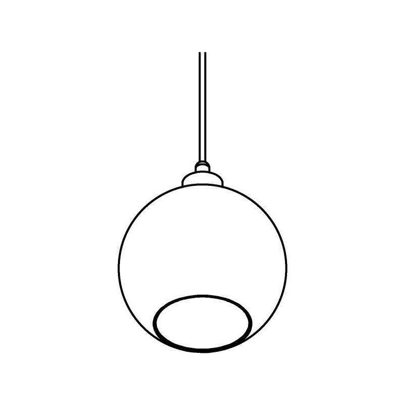 PSM Lighting Moby Sh 4968.B.E27.Sh Hanglamp