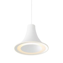 Trizo21 Sirens SU frosted glass big mirror + edge mirror 265 Hanglamp