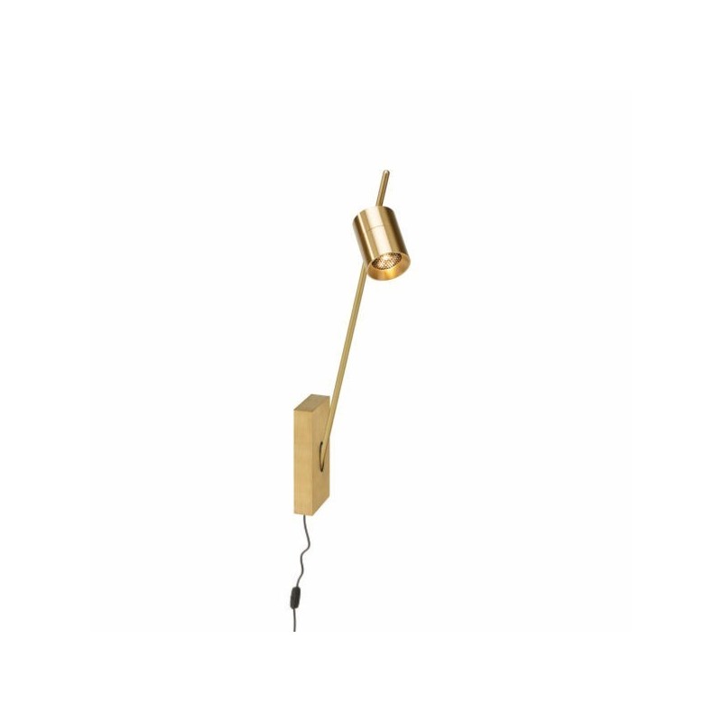 Trizo21 Aude-Wall L plug with honeycomb Wandlamp