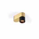 Trizo21 Audy-Duo 1 up Rounded with honeycomb Plafondlamp