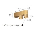 Trizo21 Audy 2 up Rounded Plafondlamp