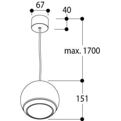 TAL BERRIER NXT suspension lamp