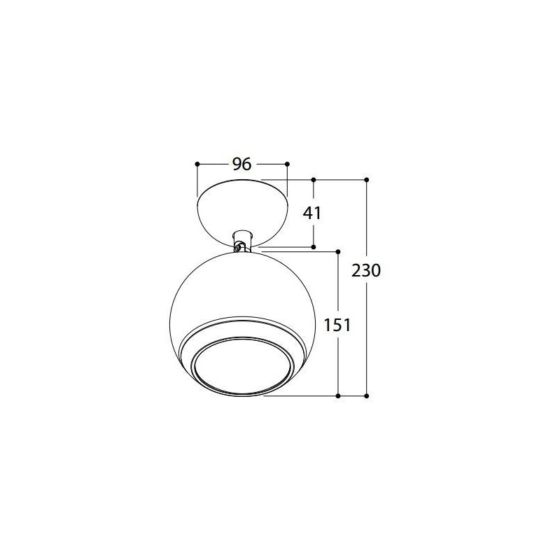 TAL BERRIER NXT Ceiling Mounted plafondlamp