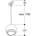 TAL BERRIER SUSPENSION NXT TRACK trackverlichting