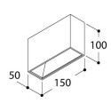 TAL BOA CEILING MOUNTED LED MAINS DIMM plafondlamp