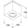 TAL BRIX OUT CEILING 36° ceiling lamp